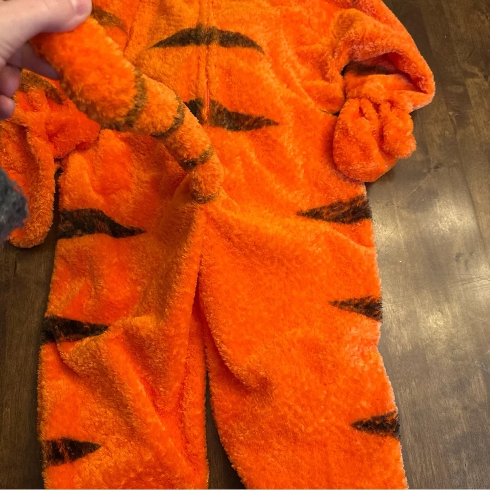 VTG Disney Store Tigger Winnie Pooh Kids Costume XXS Dress‎ Up Halloween - Picture 13 of 14